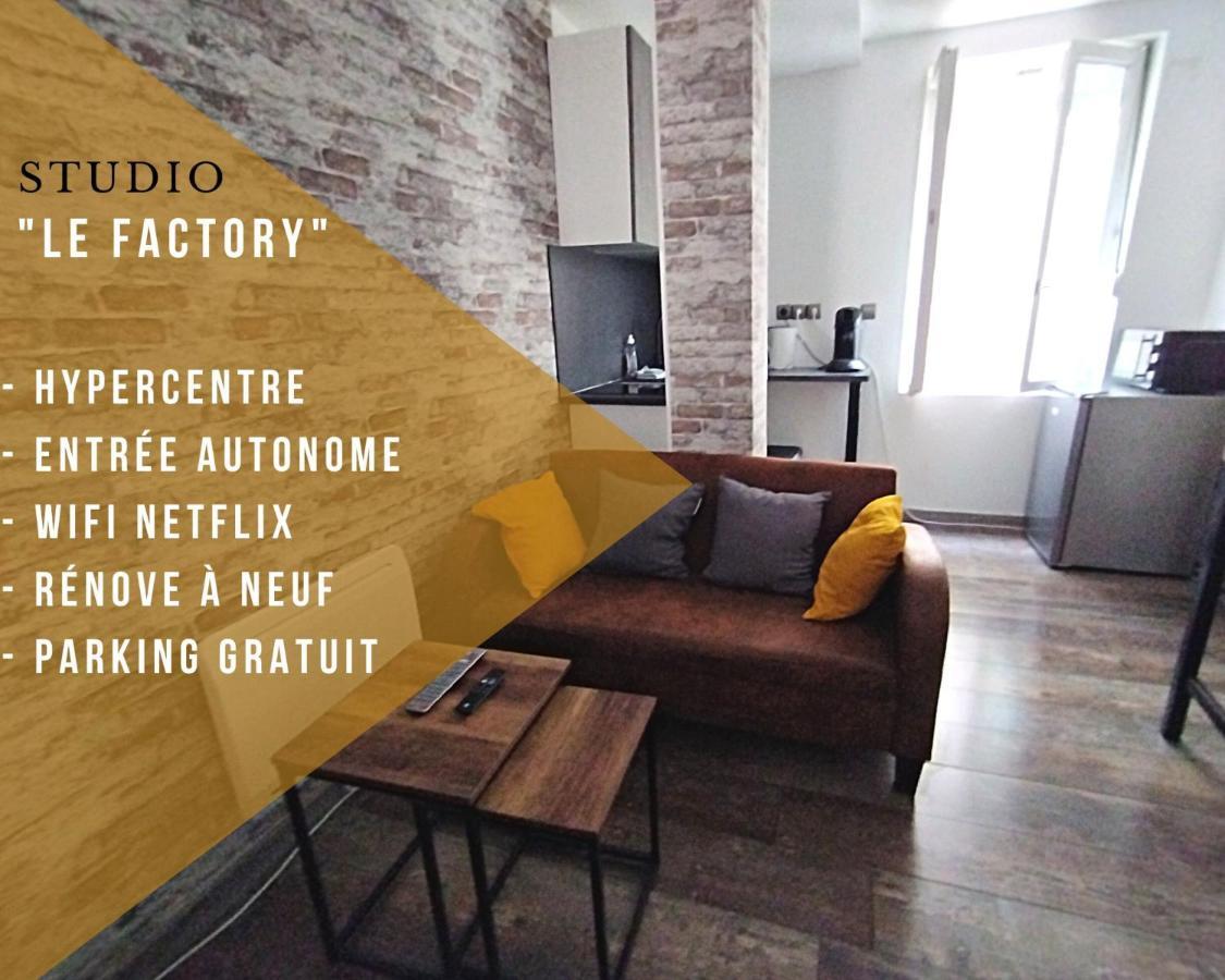 Le Factory Studio Industriel Bourges Hyper Centre Appartement Buitenkant foto